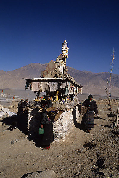 1988年チベットにて＜日々の祈り＞